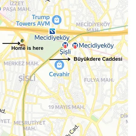 Close To Metro Metrobus Sisli Istanbul